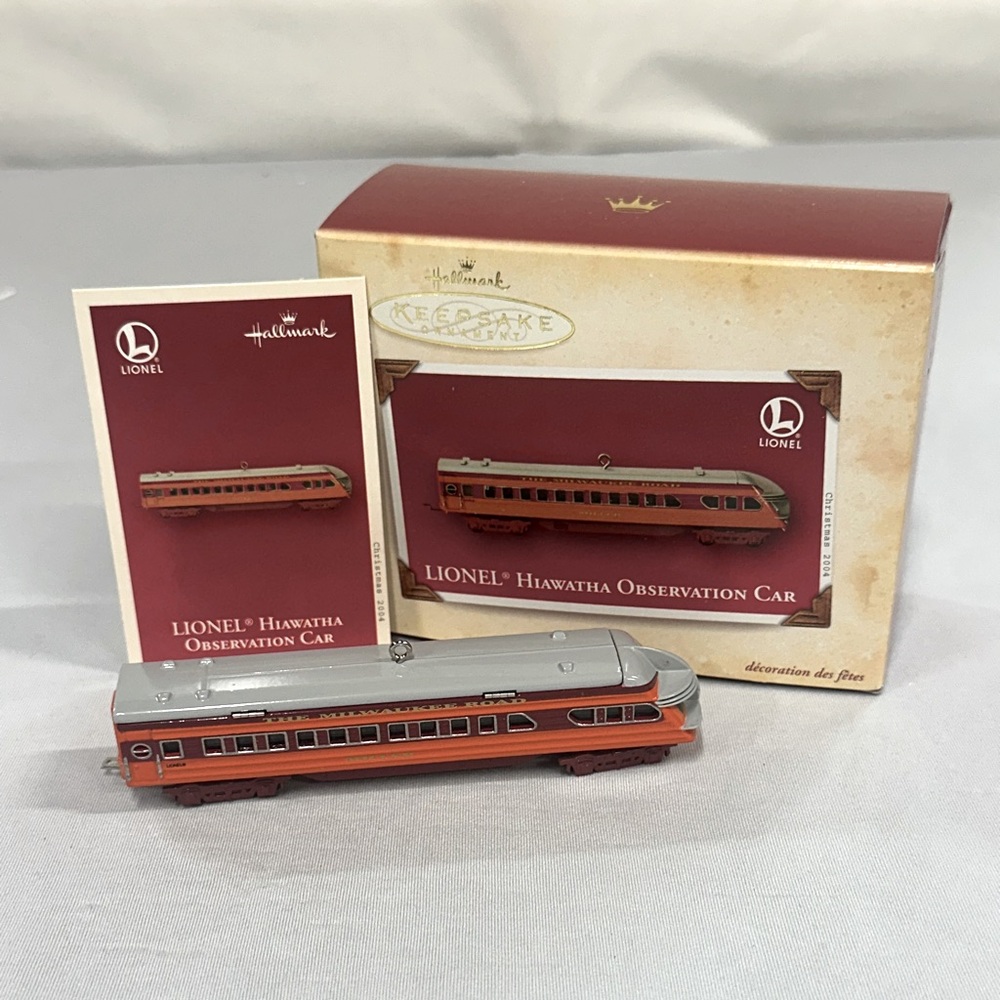 Vintage Hallmark Keepsake Lionel Railroad Ornaments (lot of 8) - Picture 5 of 9